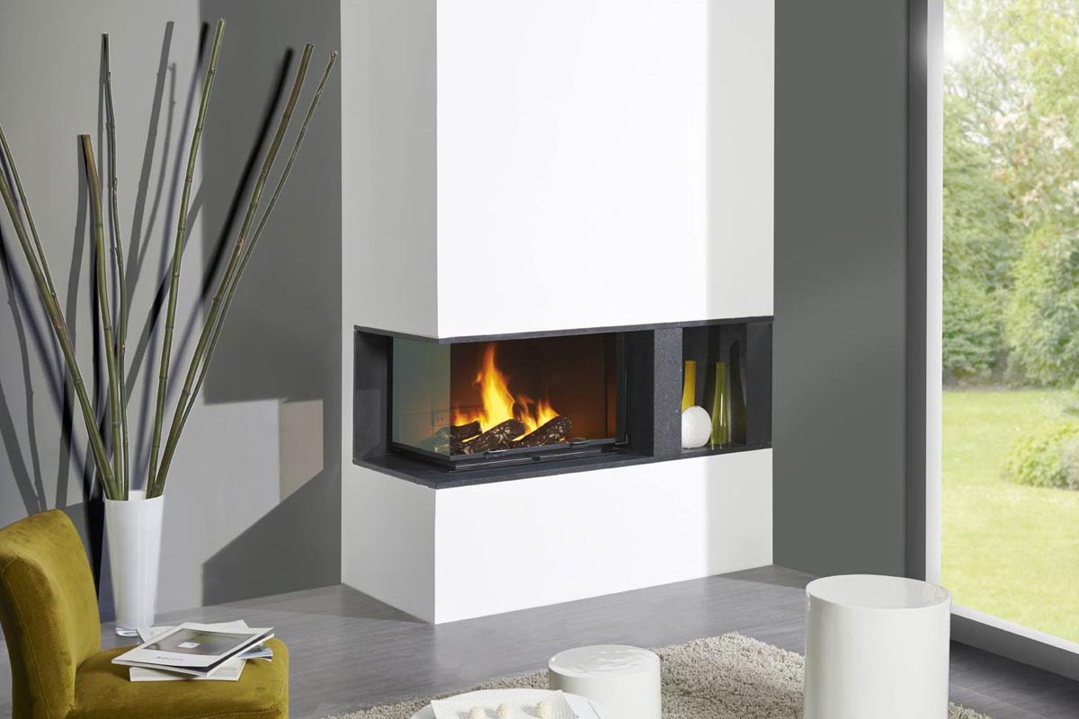 Cheminees Philippe Radiante 873 2V SR firebox