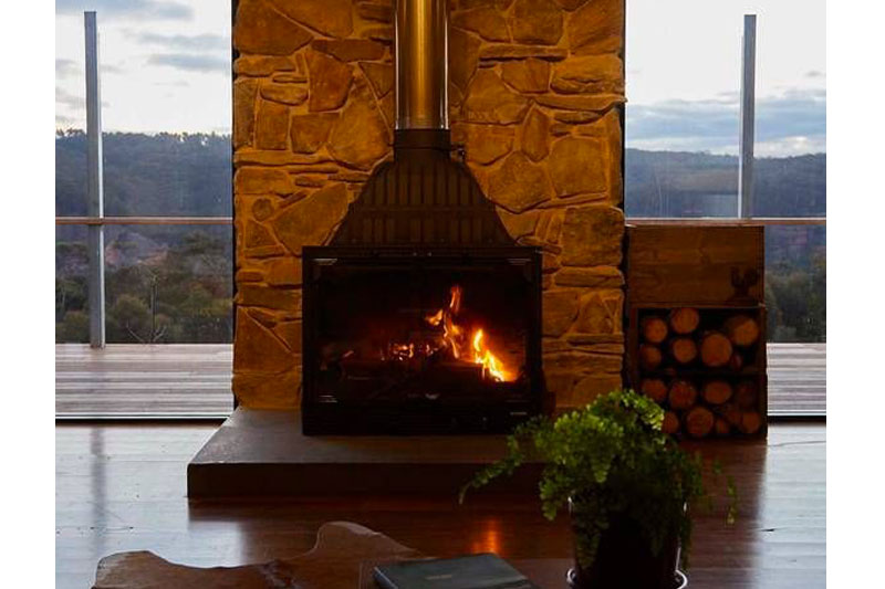 Cheminees Philippe Wood Fireplace