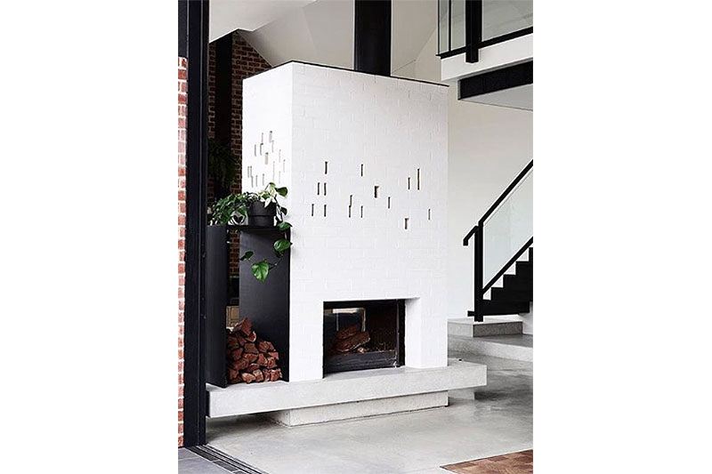 Cheminees Philippe Wood Fireplace