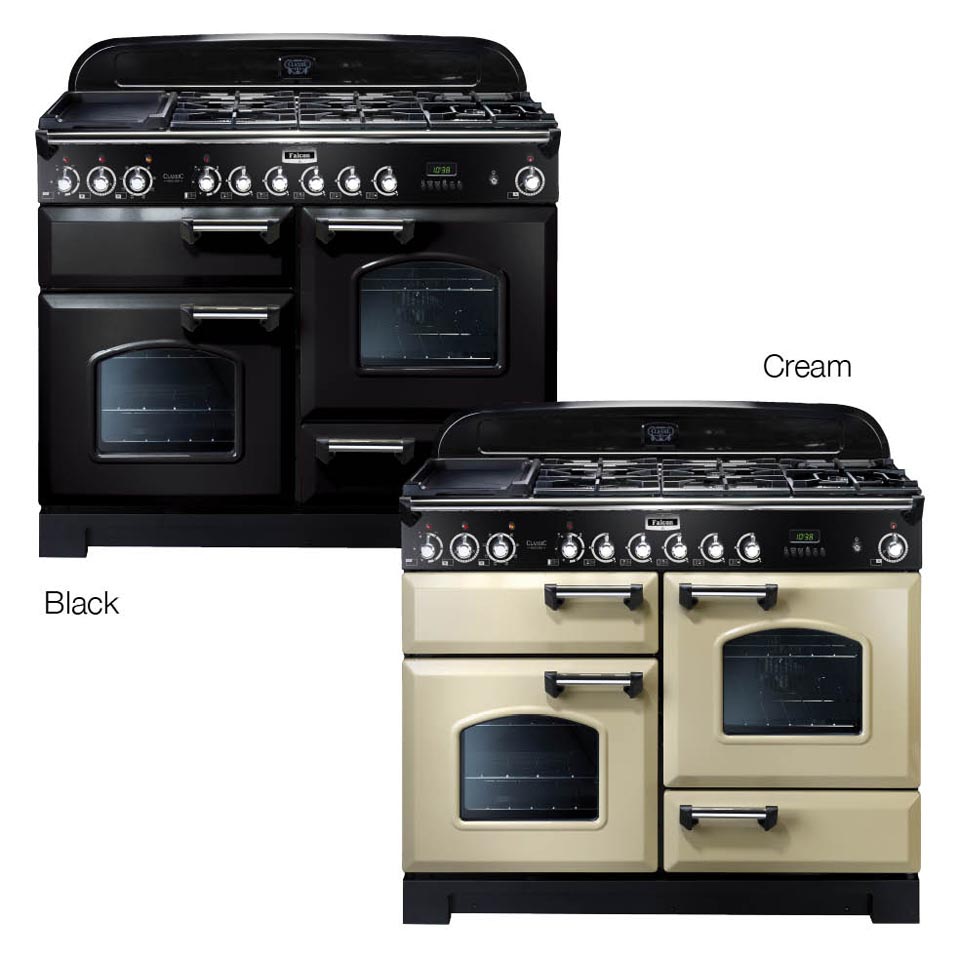 Falcon Classic Deluxe 90cm Dual Fuel Oven colours