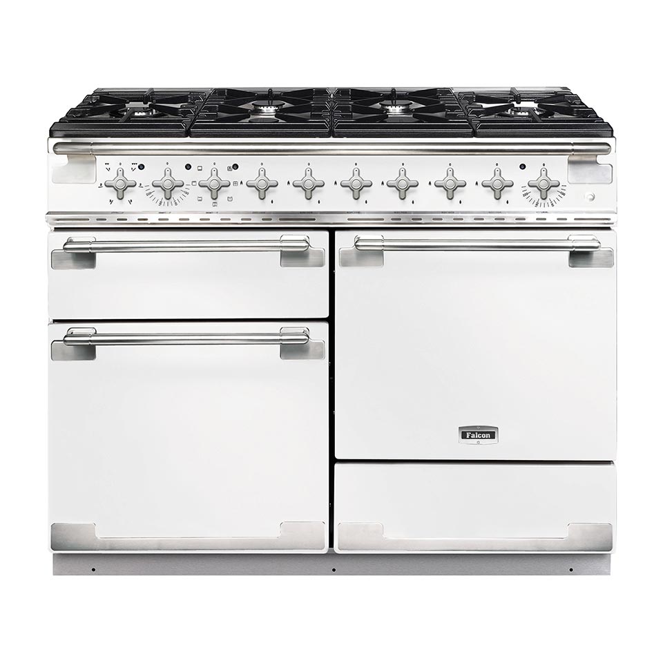 Falcon Elise 110cm Dual Fuel Oven white 