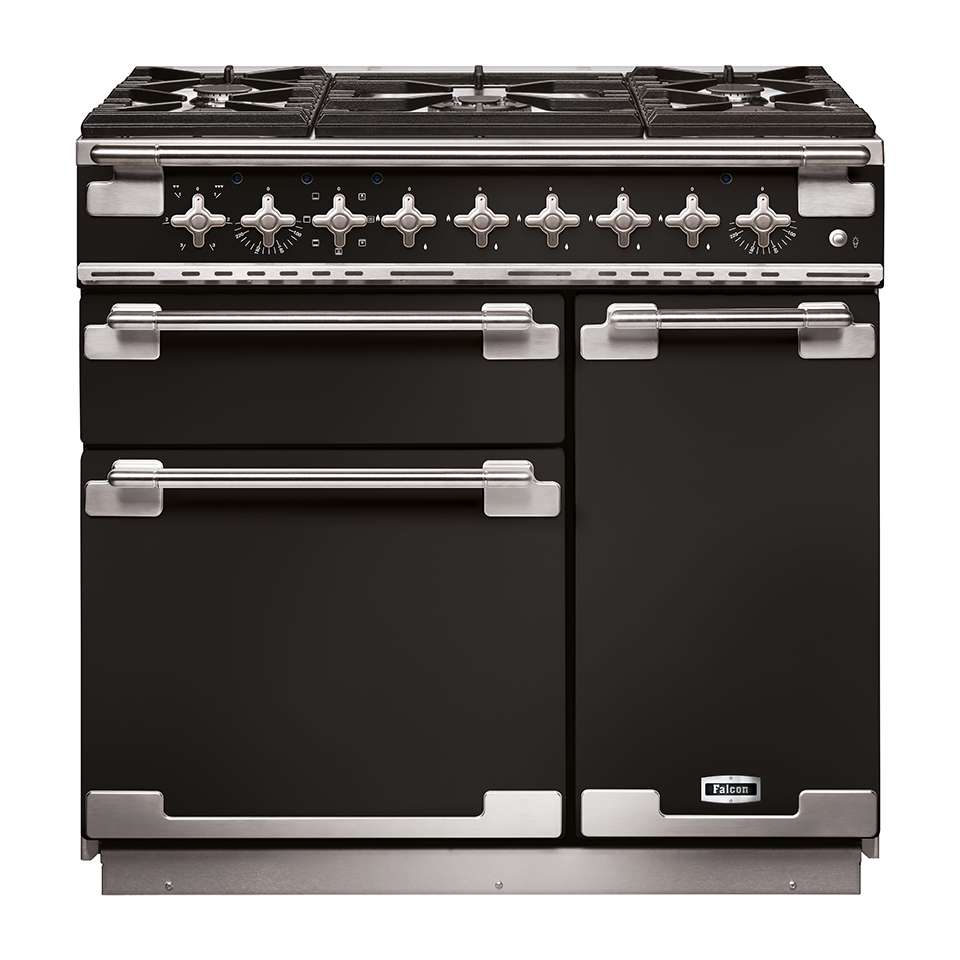 Falcon Elise 90cm Dual Fuel Oven black 