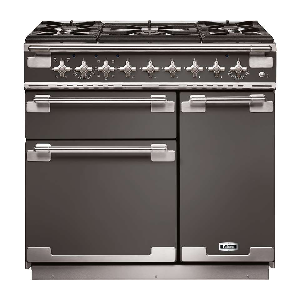 Falcon Elise 90cm Dual Fuel Oven china slate