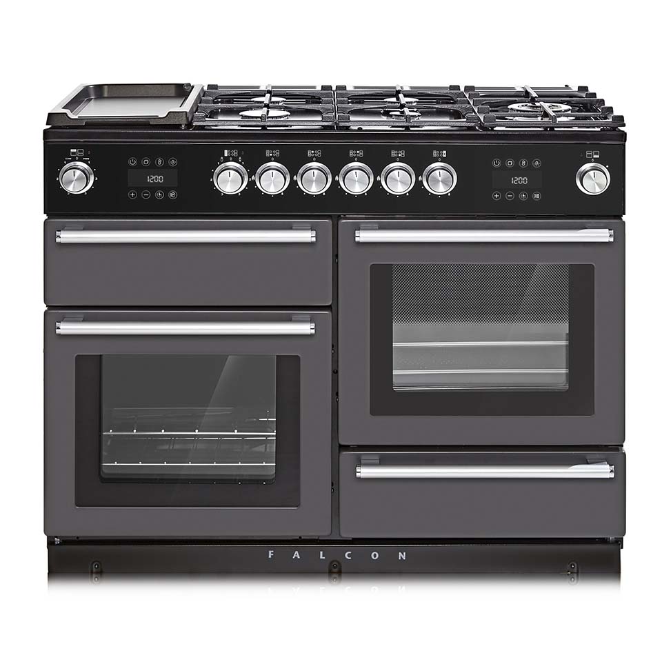 Falcon Nexus Steam 110cm dual fuel Oven slate