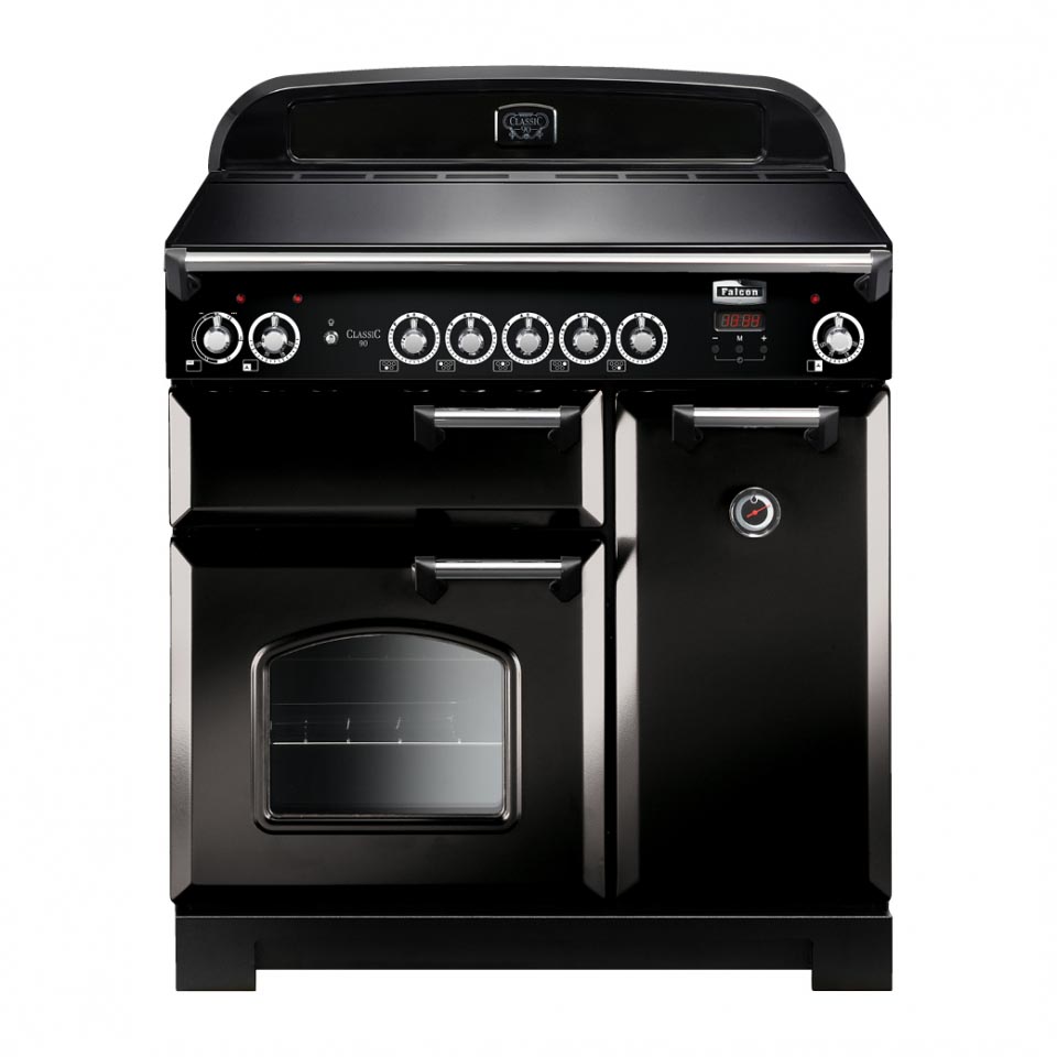 Falcon Classic 90cm Induction Oven black