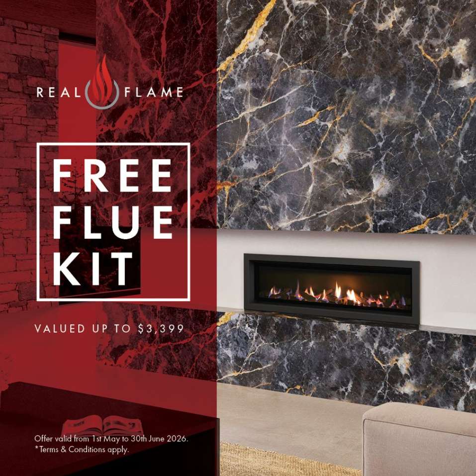 Real Flame Free Flue Kit - Save up to $3,999